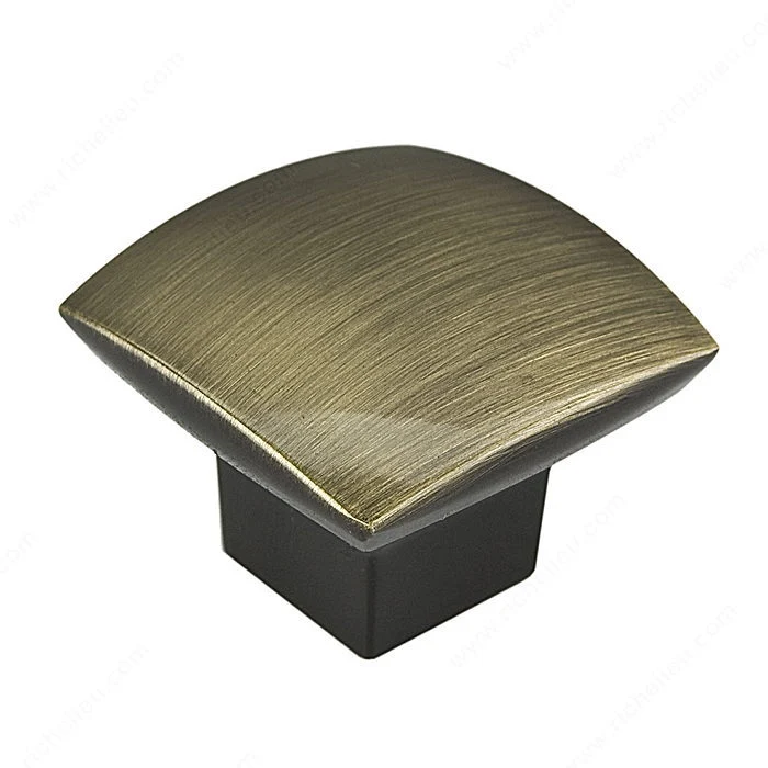 Bouton contemporain en métal - 8143