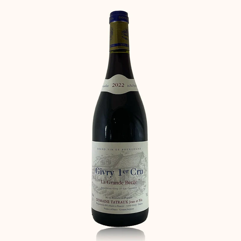 Domaine Tatraux Jean & Fils · La Grande Berge · 2022