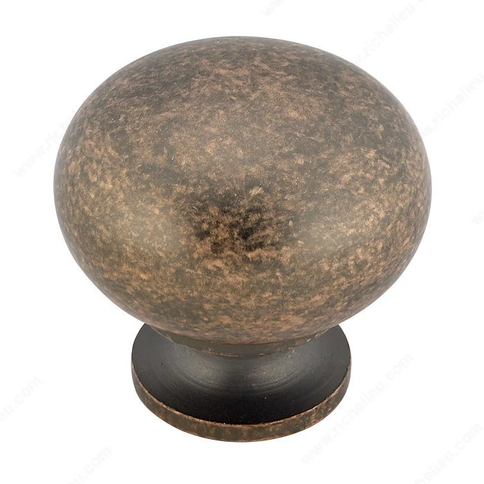 Bouton contemporain en métal - 5923