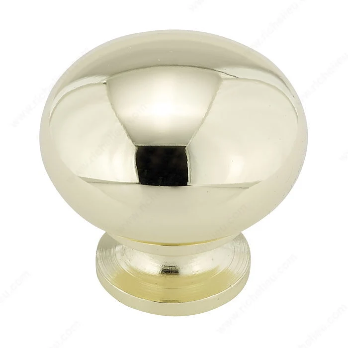 Bouton contemporain en métal - 5923