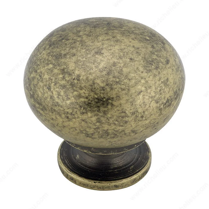 Bouton contemporain en métal - 5923