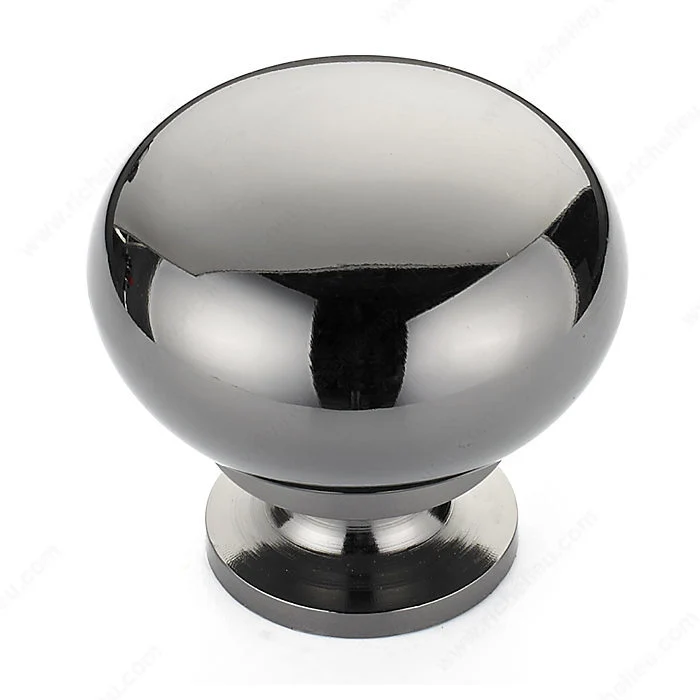 Bouton contemporain en métal - 5923