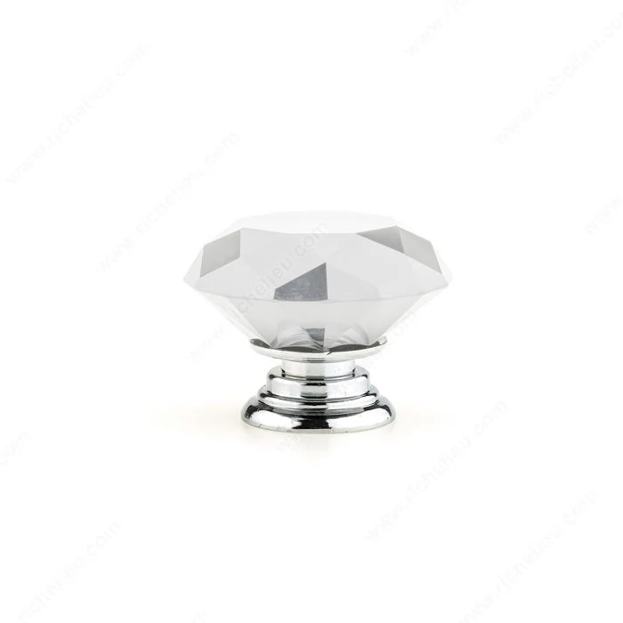 Bouton moderne en cristal - 8776