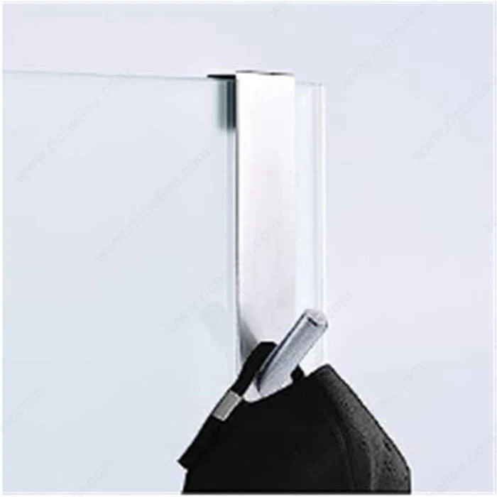 Crochet en acier inoxydable pour porte de verre - 5065
