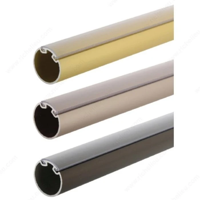 Tringle ronde en aluminium - calibre 14
