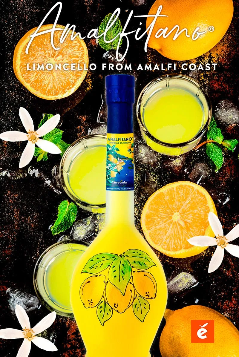 Amalfitano Limoncello from Sorrento: Authentic Limoncello from the Amalfi Coast