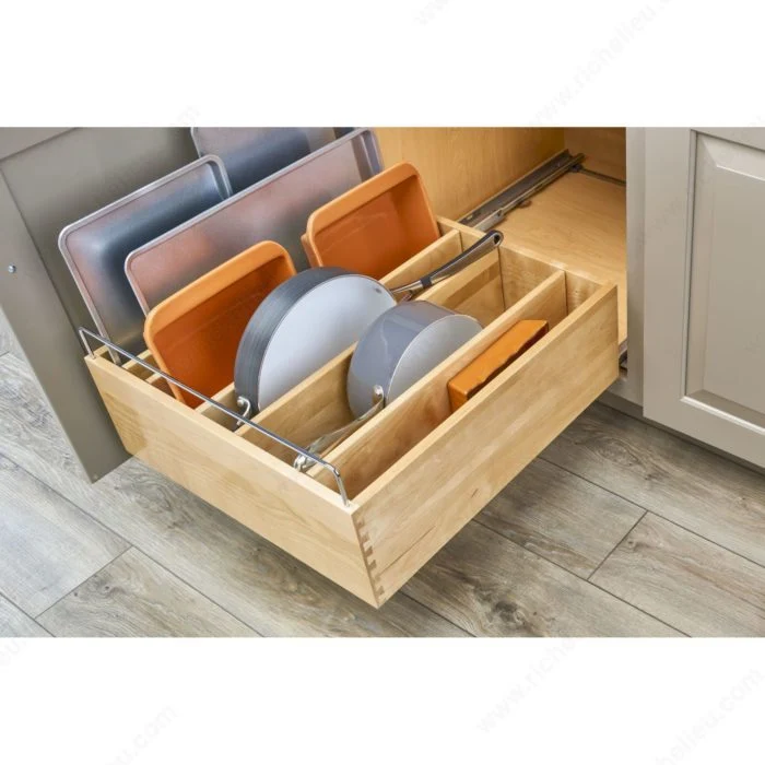 Série 4CDS pour organisateur à casseroles de REV-A-SHELF