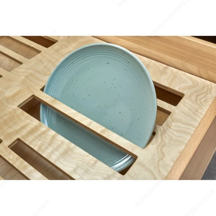 Série 4PDI pour diviseur à assiettes en bois de REV-A-SHELF