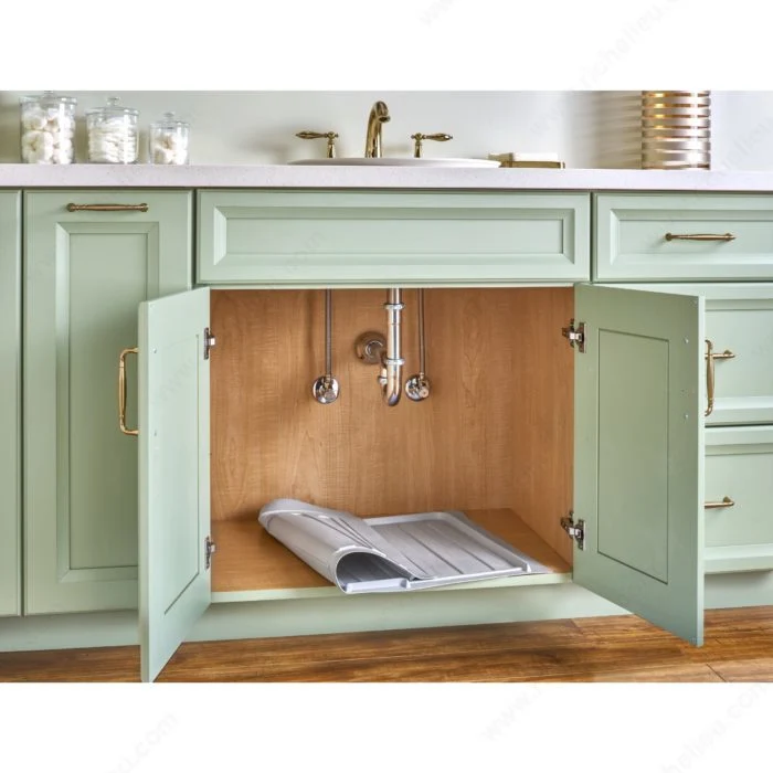 Plateau de protection pour meuble-lavabo en polymère de Rev-A-Shelf