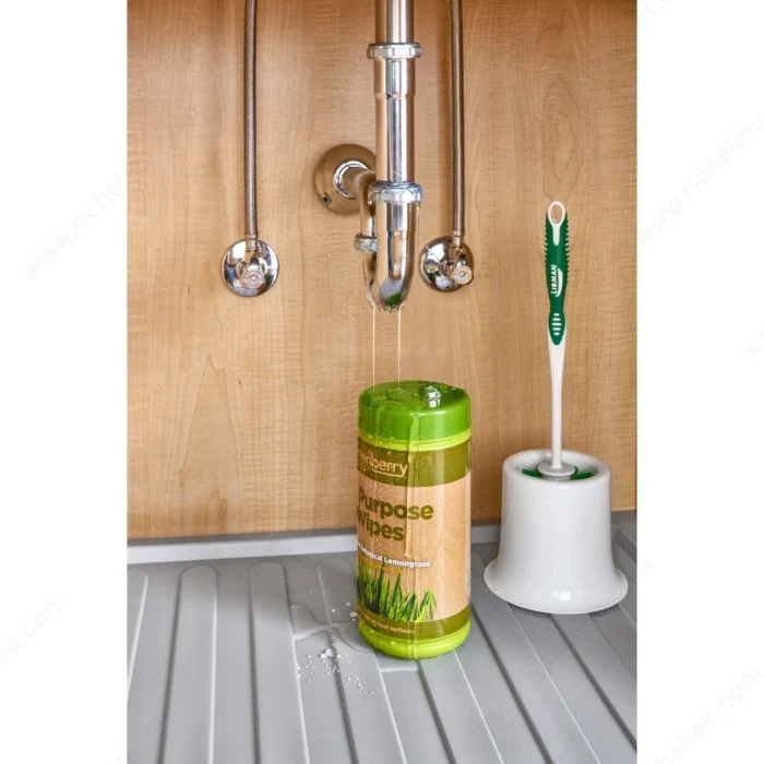 Plateau de protection pour meuble-lavabo en polymère de Rev-A-Shelf