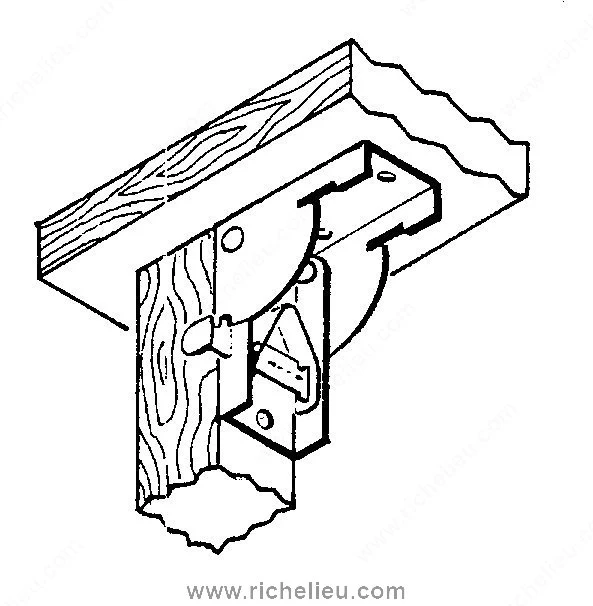 Charnière de table
