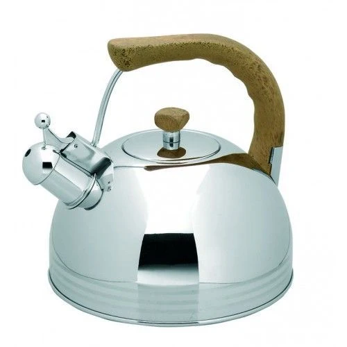 Bouilloire sifflante en inox, 2 litres
