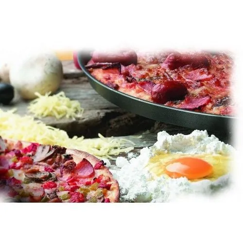 Roulette pizza inox