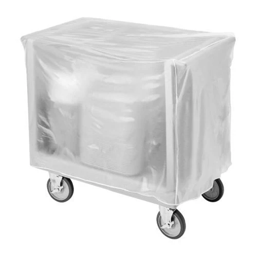 Chariot de service ajustable pour plateaux et assiettes