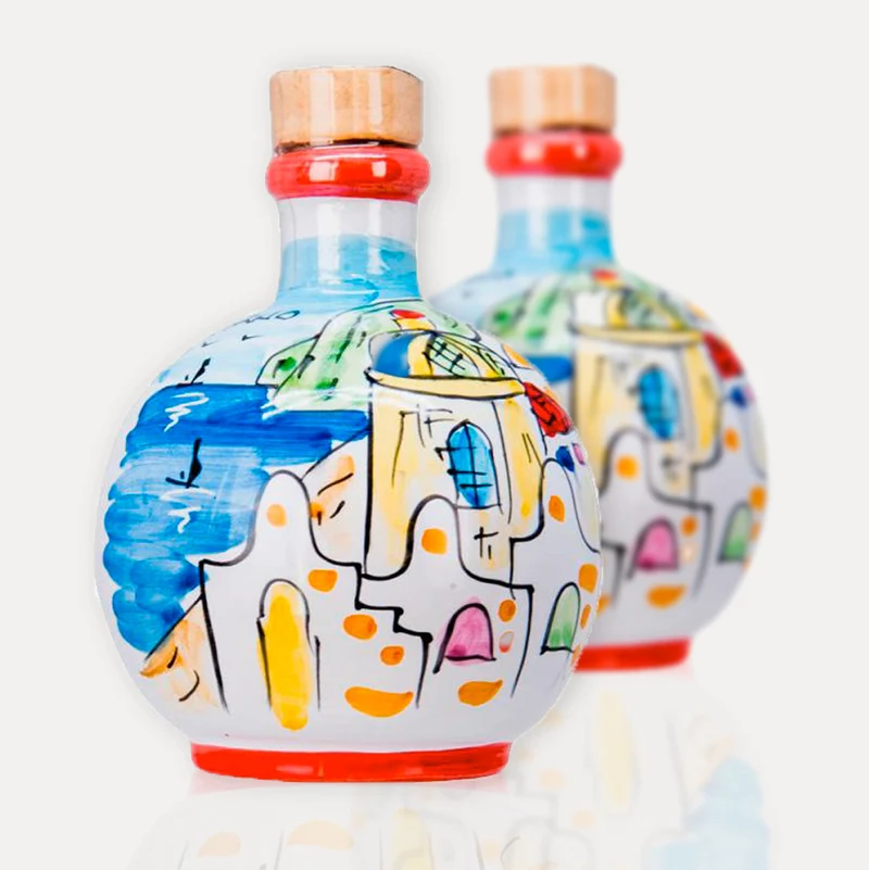 Dolceterra Limoncello of Sorrento Jar Mignon 6.7 fl oz: Miniature Jar of Authentic Sorrento Limoncello