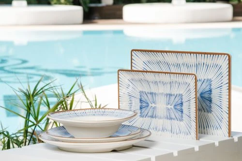 Assiettes et plats mélamine haut de gamme
