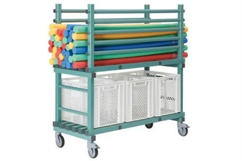 Chariot de stockage haute résistance HACCP – 5 modèles