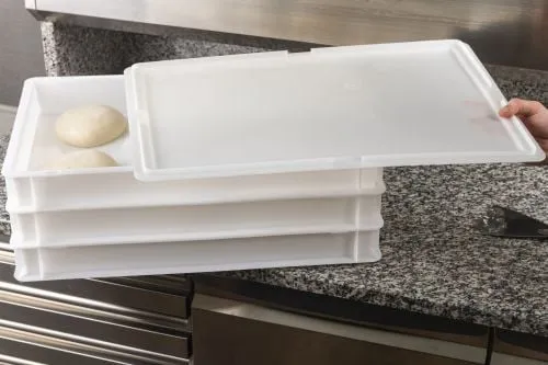 Lot de 6 bacs à pâtons 60 x 40 cm – 2 hauteurs disponibles, empilables et hermétiques