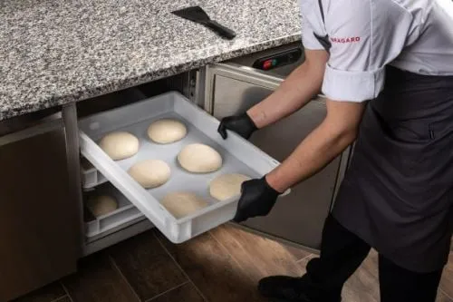 Lot de 6 bacs à pâtons 60 x 40 cm – 2 hauteurs disponibles, empilables et hermétiques
