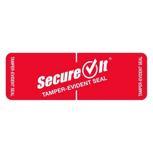 Étiquettes Secure it inviolables pour plats à emporter