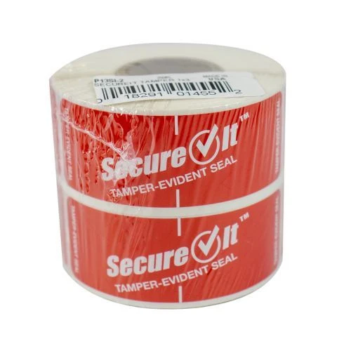 Étiquettes Secure it inviolables pour plats à emporter