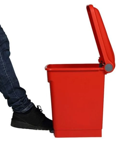 Collecteur tri sélectif à pédale