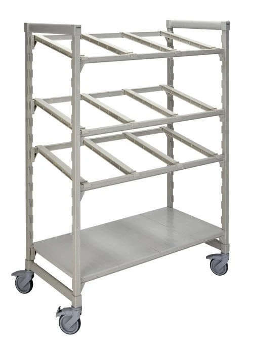 Kit tablettes supplémentaires pour chariot station de livraison – 120 cm