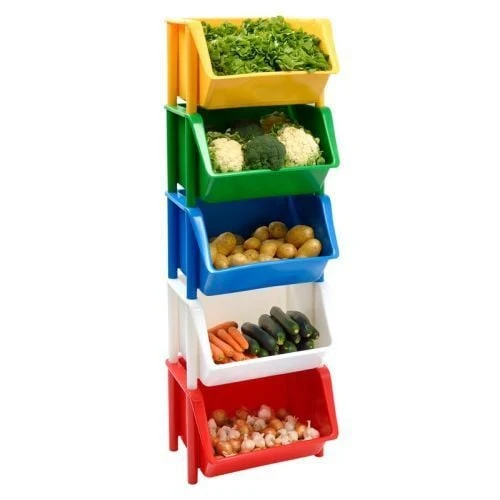 Bac à bec distribution alimentaire 18 L – Superposable, 6 Couleurs