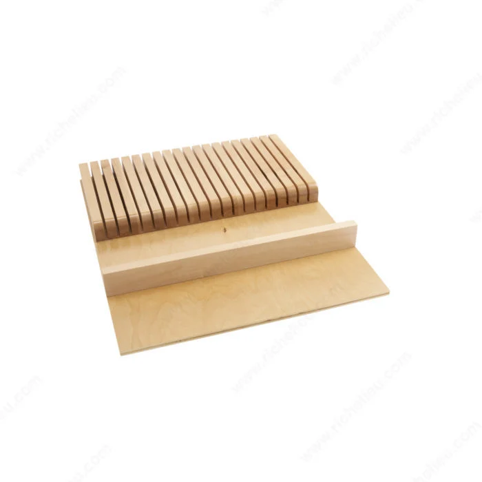 Insert bloc à couteaux pour tiroirs de bois Rev-A-Shelf