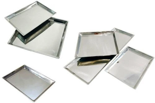 Plats de présentation en inox