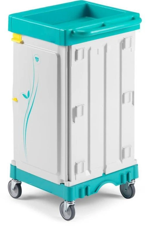 Chariot sécurisé à 5 tiroirs pour hôtellerie et services