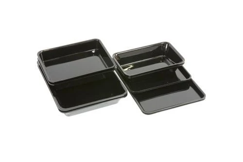 Kit plats de présentation pour vitrine