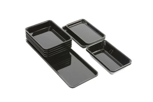Kit plats de présentation pour vitrine