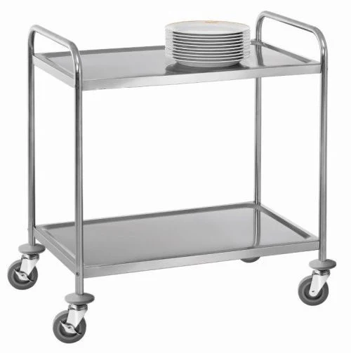 Chariot de service inox multi fonctions – 2, 3 ou 5 étagères