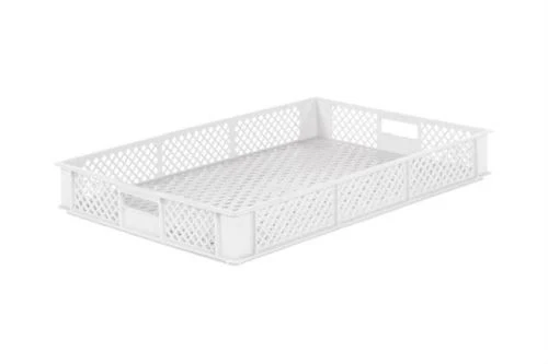 Bac de stockage blanc gerbable