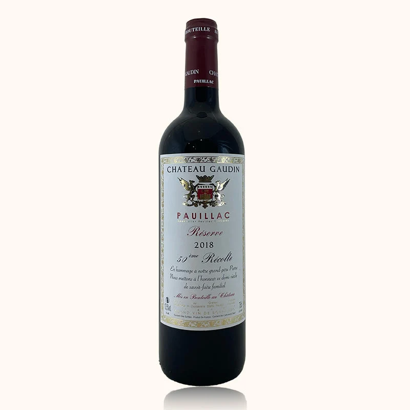 Château Gaudin · Réserve · 2018