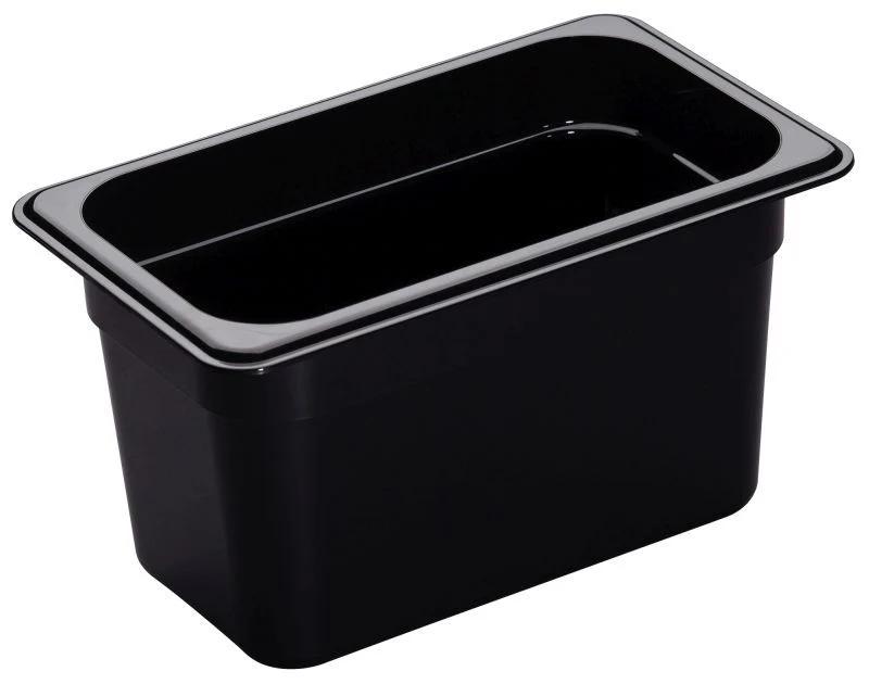 Bac Gastro haute température H-Pan GN 1/4 – 150 mm – Noir ou Beige