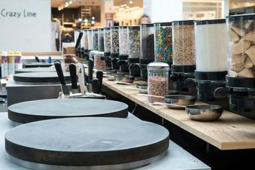 Distributeur de poudres et bonbons mural ou sur pied