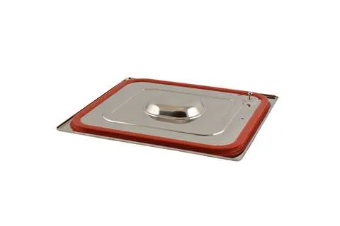 Couvercle bac gastro inox avec joint hermétique