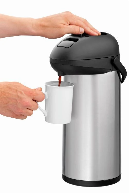 Thermos cafetière à pompe