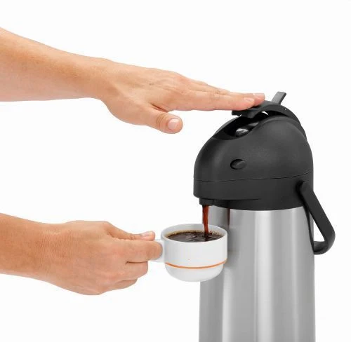 Thermos cafetière à pompe