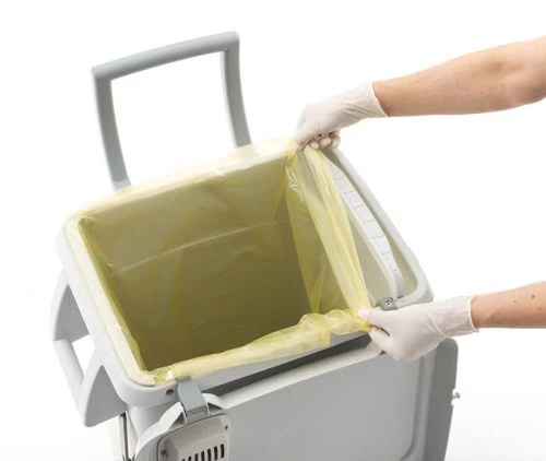 Poubelle avec bouchon de vidange et roues – 71 ou 86 cm