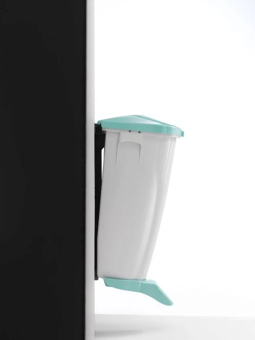 Poubelle murale design avec pédale