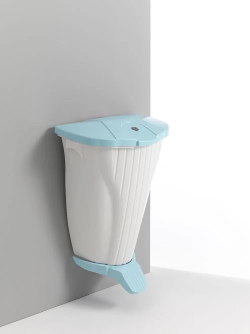 Poubelle murale design avec pédale