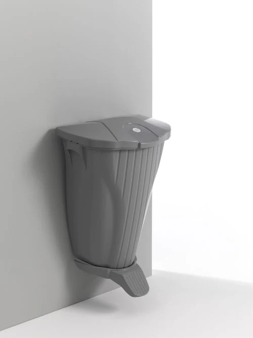 Poubelle murale design avec pédale