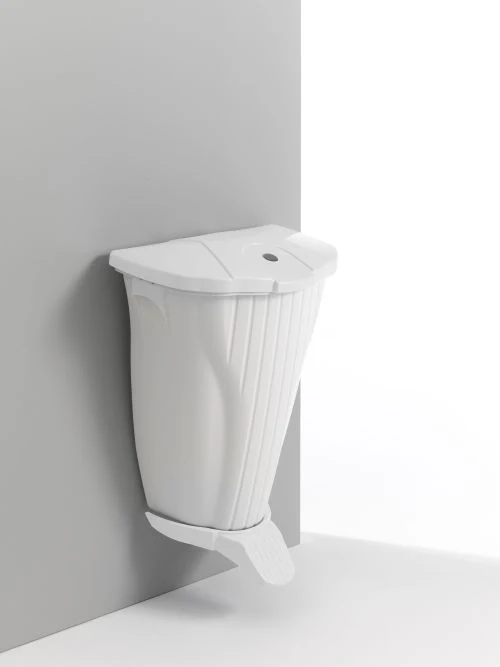 Poubelle murale design avec pédale