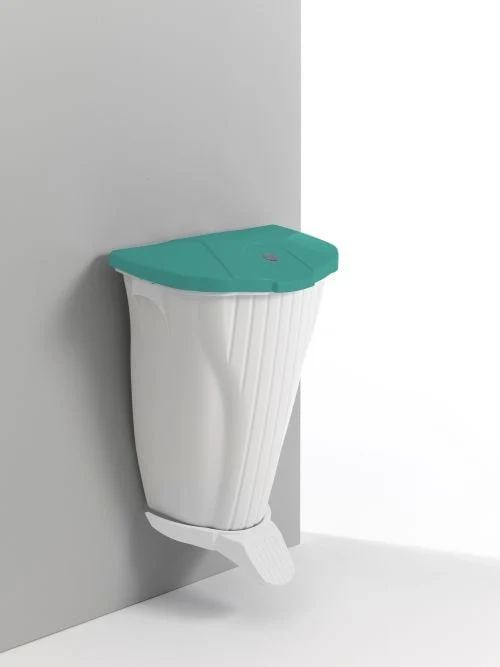Poubelle murale design avec pédale