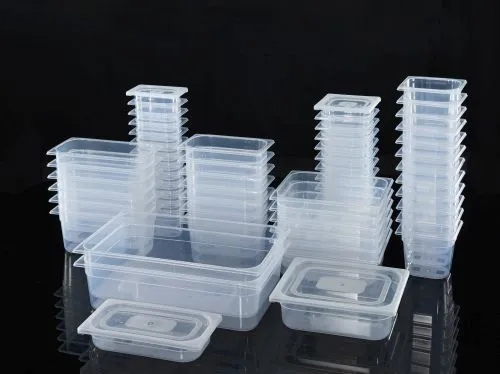 Bac gastronorme GN1/9 transparent polypropylène sans BPA