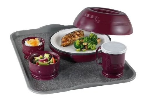 Vaisselle isotherme pour plateau de distribution de repas