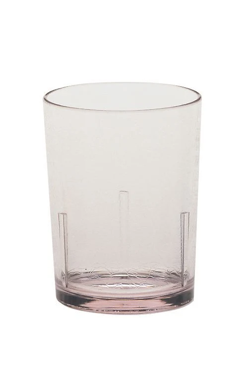 Verres en plastique SAN façon verre brisé – résistants et élégants